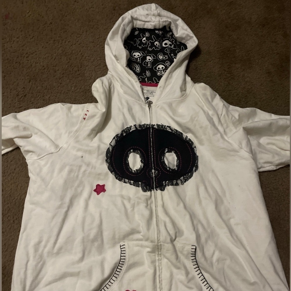 rare vintage plus size skelanimals hoodie
